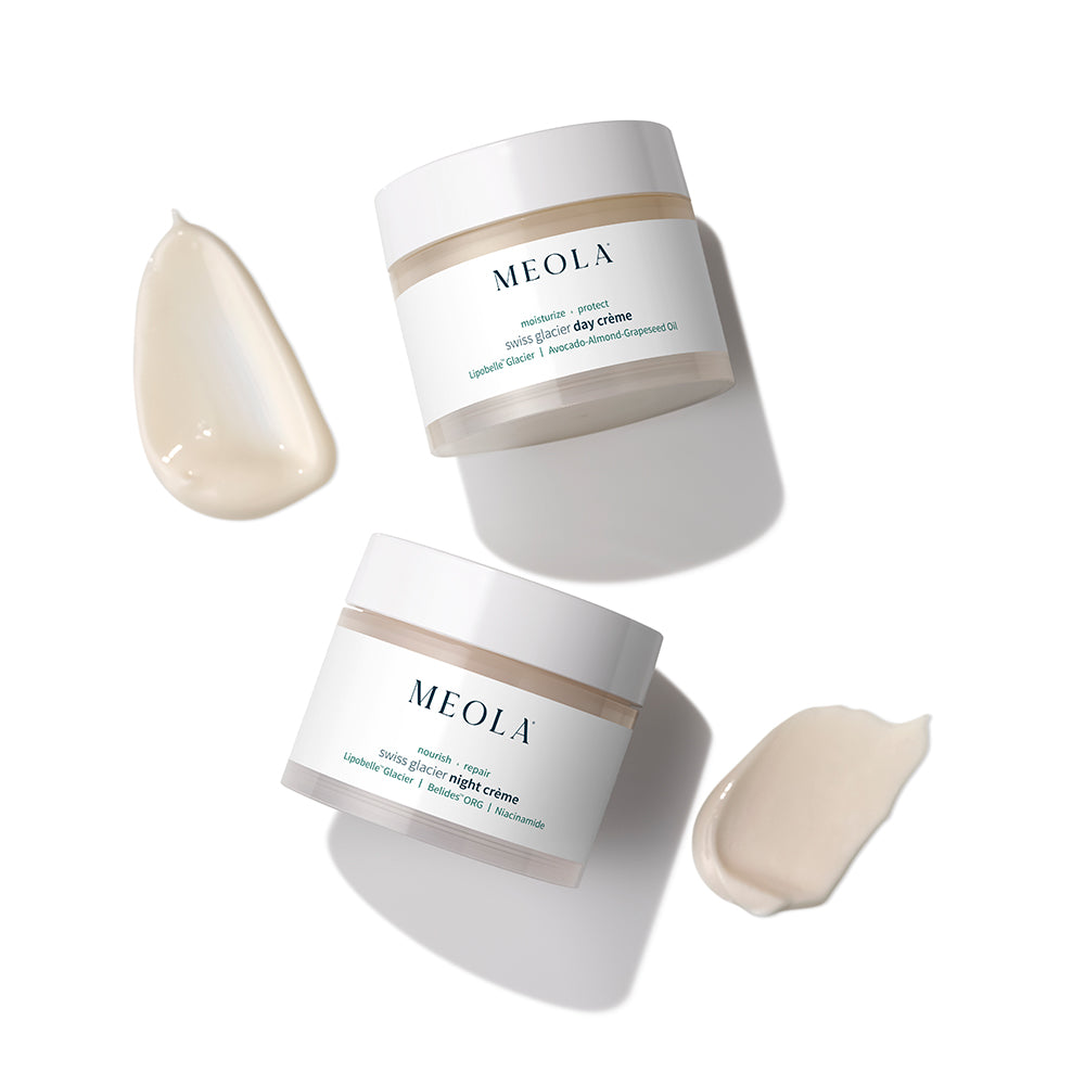 Meola India Crème Combo - Day & Night Face Creams for Hydration